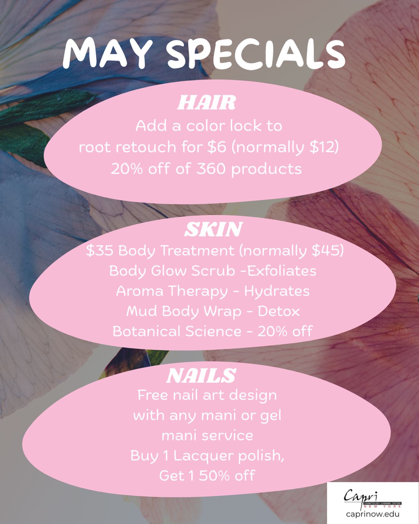 May Specials 2026